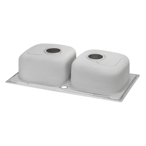Кухонна мийка Qtap 7843 Micro Decor 0,8 мм (QT7843MICDEC08)