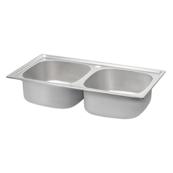 Кухонна мийка Qtap 7843 Micro Decor 0,8 мм (QT7843MICDEC08)