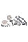 Кухонна мийка Qtap 4947 Micro Decor 0,8 мм (QT4947MICDEC08)