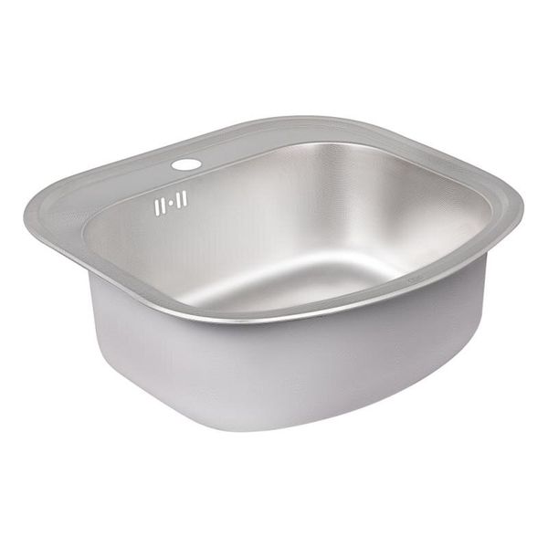 Кухонна мийка Qtap 4947 Micro Decor 0,8 мм (QT4947MICDEC08)