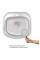 Кухонна мийка Qtap 4947 Micro Decor 0,8 мм (QT4947MICDEC08)