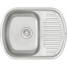 Кухонна мийка Qtap 6349 Satin 0,8 мм (QT6349SAT08)