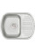 Кухонна мийка Qtap 6349 Satin 0,8 мм (QT6349SAT08)