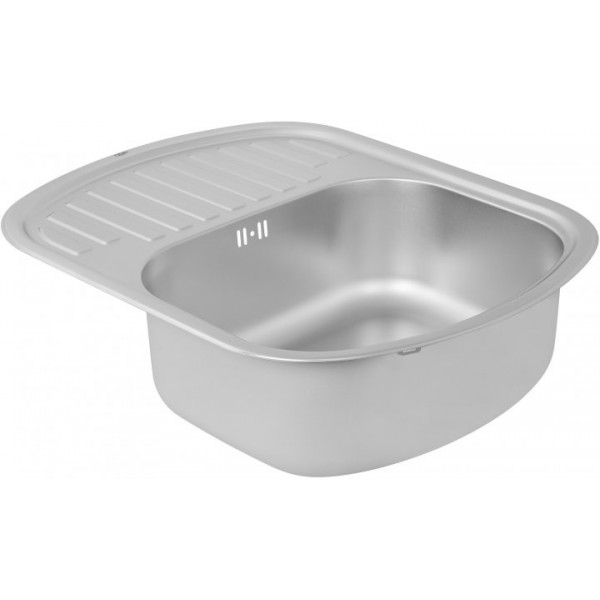 Кухонна мийка Qtap 6349 Satin 0,8 мм (QT6349SAT08)