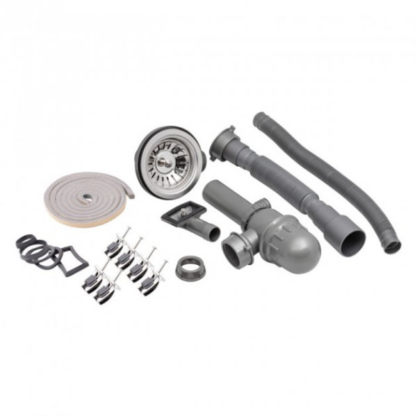 Кухонна мийка Qtap 6349 Micro Decor 0,8 мм (QT6349MICDEC08)