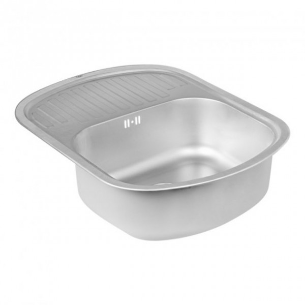 Кухонна мийка Qtap 6349 Micro Decor 0,8 мм (QT6349MICDEC08)