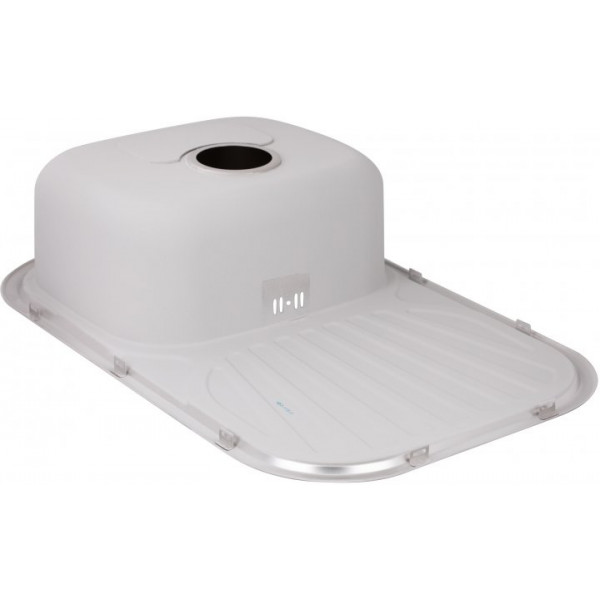 Кухонна мийка Qtap 7448 Micro Decor 0,8 мм (QT7448MICDEC08)