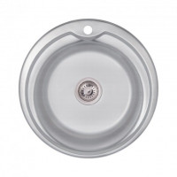 Кухонна мийка Lidz 510-D Decor 0,8 мм (LIDZ510DDEC)