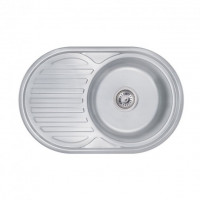 Кухонна мийка Lidz 7750 Decor 0,6 мм (LIDZ775006DEC)