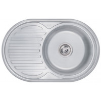 Кухонна мийка Lidz 7750 Decor 0,8 мм (LIDZ7750DEC)