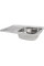Кухонна мийка Lidz 5080-R Polish 0,8 мм (LIDZ5080RPOL06)