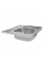 Кухонна мийка Lidz 6060-R Satin 0,6 мм (LIDZ6060RSAT06)