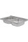 Кухонна мийка Lidz 5080 Satin 0,8 мм (LIDZ5080SAT8)