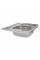 Кухонна мийка Lidz 6060-R Satin 0,8 мм (LIDZ6060RSAT8)