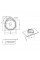 Кухонна мийка Lidz 4539 Micro Decor 0,8 мм (LIDZ4539MDEC)