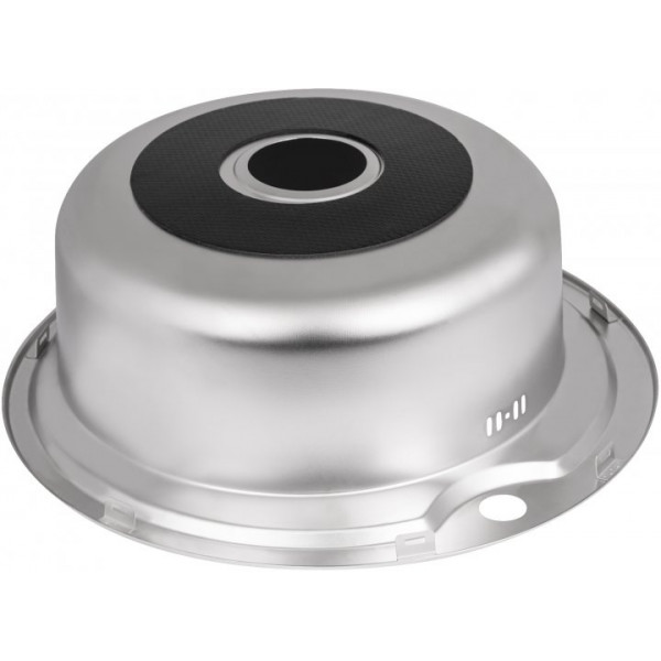 Кухонна мийка Lidz 510-D Micro Decor 0,8 мм (LIDZ510DEC)