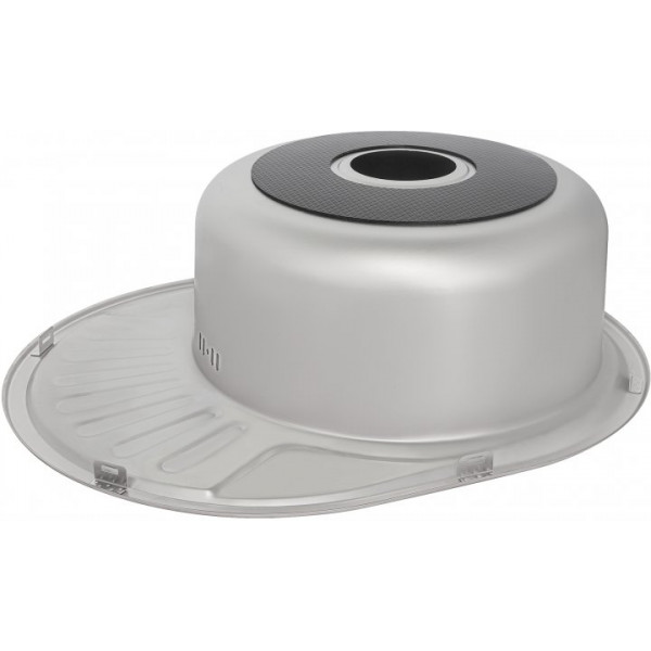 Кухонна мийка Lidz 5745 Micro Decor 0,8 мм (LIDZ5745MDEC)
