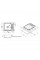 Кухонна мийка Lidz 5848 Micro Decor 0,8 мм (LIDZ5848MDEC)