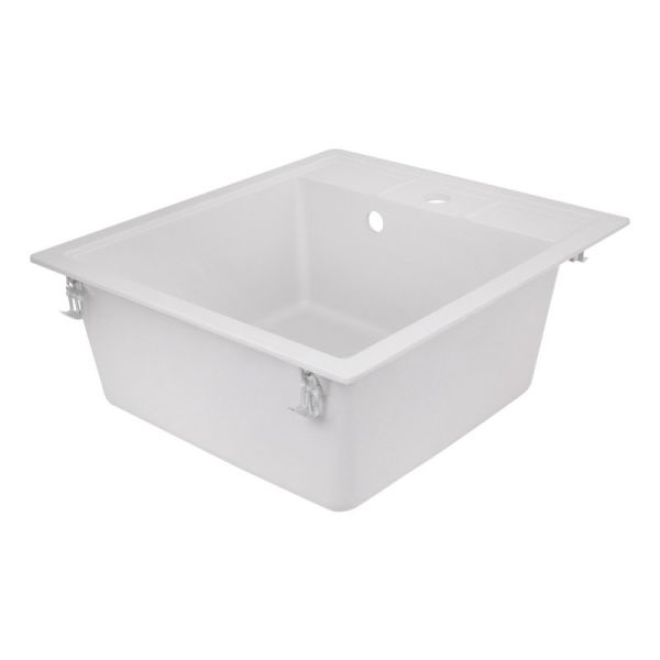 Кухонна мийка Lidz 460х515/200 WHI-01 (LIDZWHI01460515200)