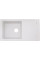 Кухонна мийка Lidz 780x435/200 WHI-01 (LIDZWHI01780435200)