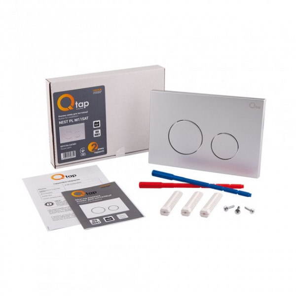 Кнопка для змиву Qtap Nest QT0111M11111SAT