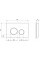 Кнопка для змиву Qtap Nest QT0111M11V1146MB