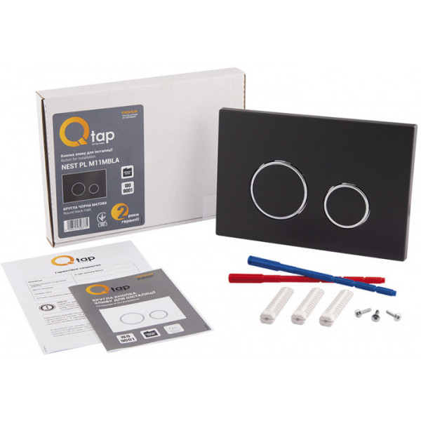 Кнопка для змиву Qtap Nest QT0111M11V1146MB