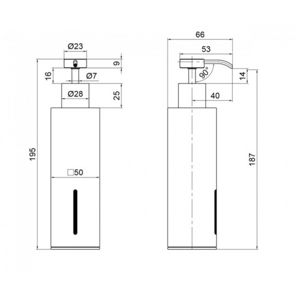 Дозатор Q-tap Liberty BLM 1152-2