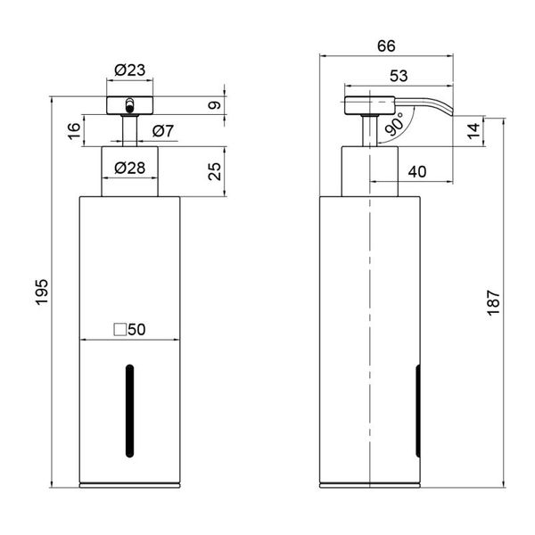 Дозатор Q-tap Liberty ANT 1152-2