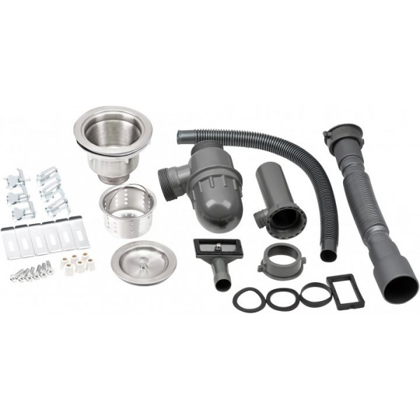 Кухонна мийка Qtap D4843BL 2.7/1.0 мм (QTD4843BLPVD2710)