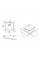 Кухонна мийка Qtap D5050BL 2.7/1.0 мм (QTD5050BLPVD10)