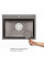 Кухонна мийка Qtap D5843BL 2.7/1.0 мм (QTD5843BLPVD10)