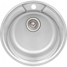 Кухонна мийка Qtap D490 Satin 0,8 мм (QTD490SAT08)