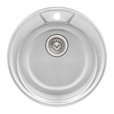 Кухонна мийка Qtap D490 Micro Decor 0,8 мм (QTD490MICDEC08)