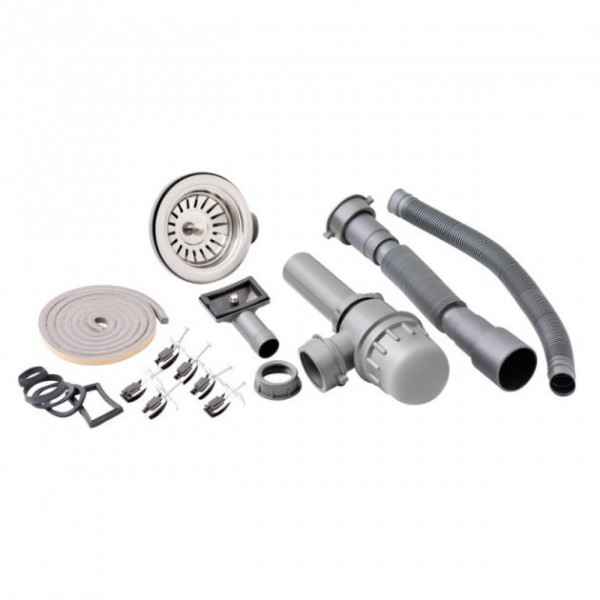Кухонна мийка Qtap 4450 Micro Decor 0,8 мм (QT4450MICDEC08)