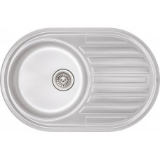 Кухонна мийка Qtap 7750 Satin 0,8 мм (QT7750SAT08)