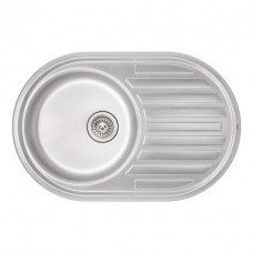 Кухонна мийка Qtap 7750 Micro Decor 0,8 мм (QT7750MICDEC08)