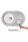 Кухонна мийка Qtap 7750 Micro Decor 0,8 мм (QT7750MICDEC08)