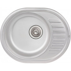 Кухонна мийка Qtap 5745 Satin 0,8 мм (QT5745SAT08)