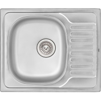 Кухонна мийка Qtap 5848 Satin 0,8 мм (QT5848SAT08)