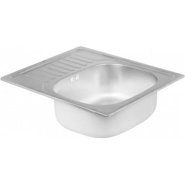 Кухонна мийка Qtap 5848 Satin 0,8 мм (QT5848SAT08)