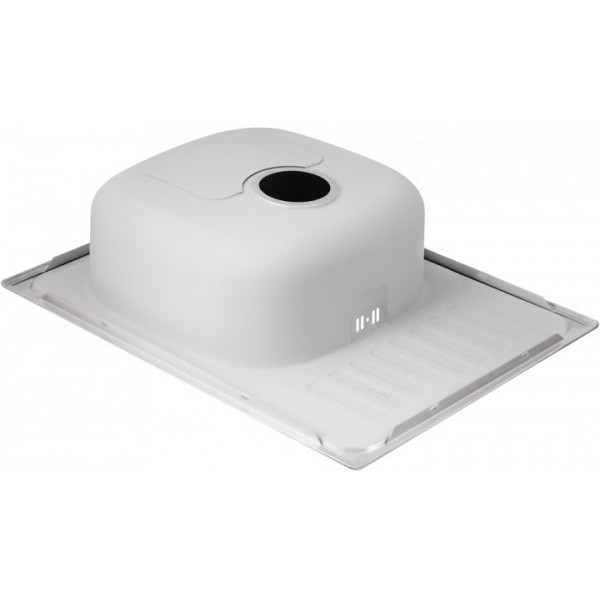 Кухонна мийка Qtap 6550 Satin 0,8 мм (QT6550SAT08)