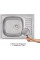 Кухонна мийка Qtap 6550 Satin 0,8 мм (QT6550SAT08)