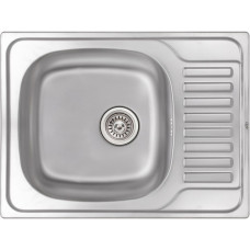 Кухонна мийка Qtap 6550 Micro Decor 0,8 мм (QT6550MICDEC08)