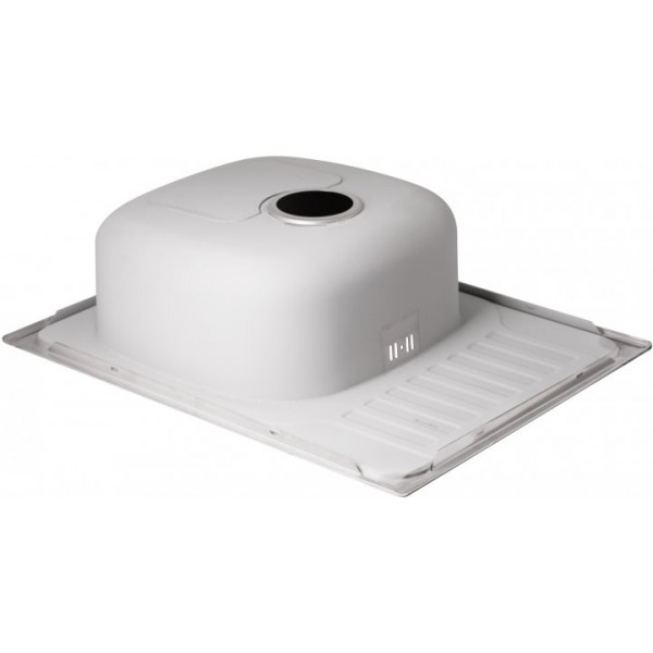 Кухонна мийка Qtap 6550 Micro Decor 0,8 мм (QT6550MICDEC08)