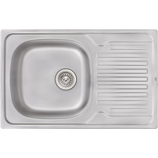 Кухонна мийка Qtap 7850 Satin 0,8 мм (QT7850SAT08)