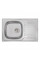 Кухонна мийка Qtap 7850 Micro Decor 0,8 мм (QT7850MICDEC08)