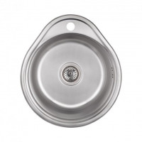 Кухонна мийка Lidz 4843 Decor 0,8 мм (LIDZ484306DEC)