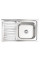 Кухонна мийка Lidz 5080-R Decor 0,8 мм (LIDZ5080RDEC06)