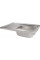 Кухонна мийка Lidz 5080-R Decor 0,8 мм (LIDZ5080RDEC06)